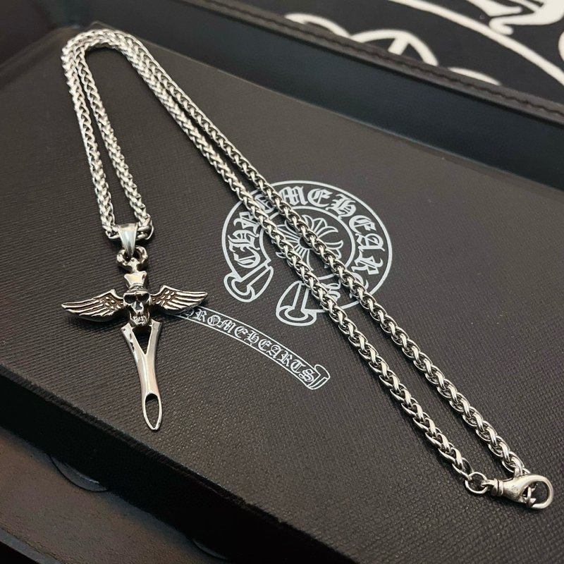 크롬하츠 복고 멀티 요소 팔찌 001-263566