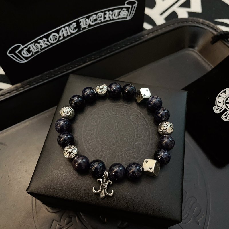 Chrome Hearts 클래식 빈티지 멀티 요소 팔찌 001-263568