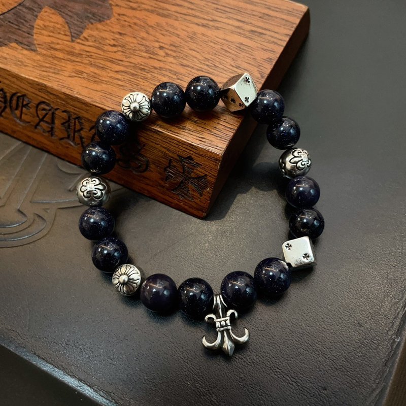 Chrome Hearts 클래식 빈티지 멀티 요소 팔찌 001-263568