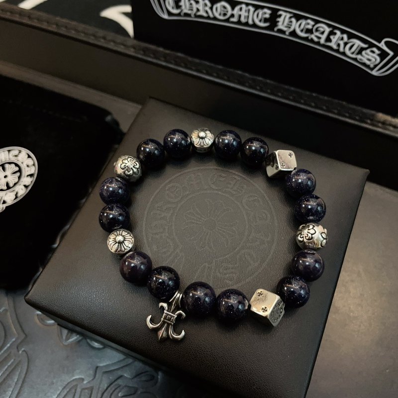 Chrome Hearts 클래식 빈티지 멀티 요소 팔찌 001-263568