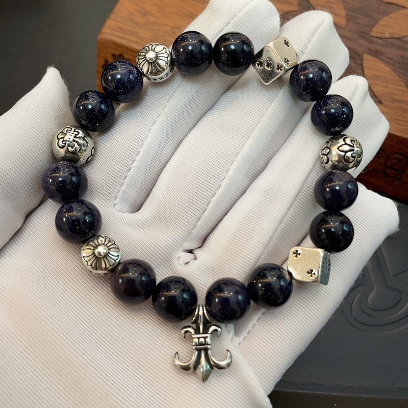 Chrome Hearts 클래식 빈티지 멀티 요소 팔찌 001-263568
