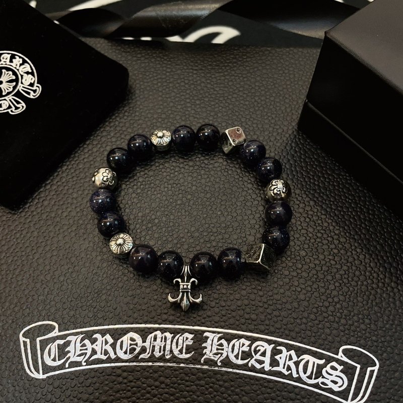 Chrome Hearts 클래식 빈티지 멀티 요소 팔찌 001-263568