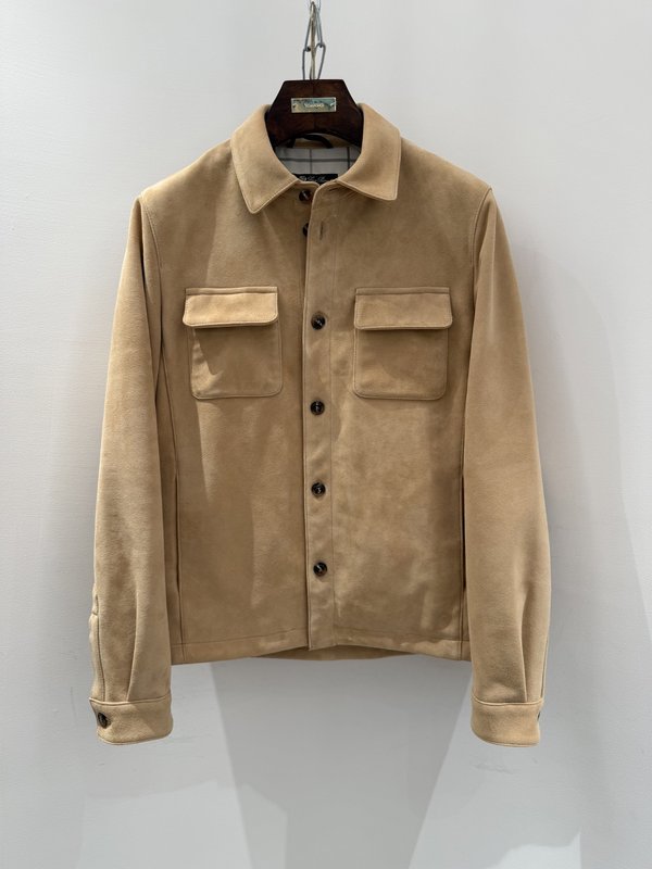 Loro Piana 클래식 가죽 자켓 001-263574