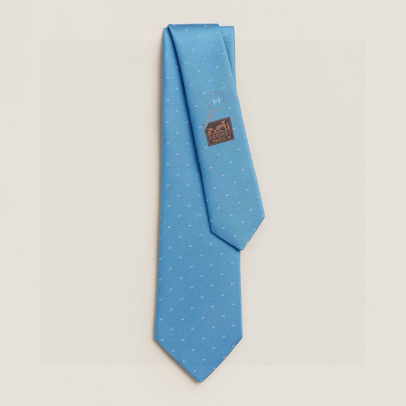 에르메스 H 레터링 남성 넥타이 001-264188