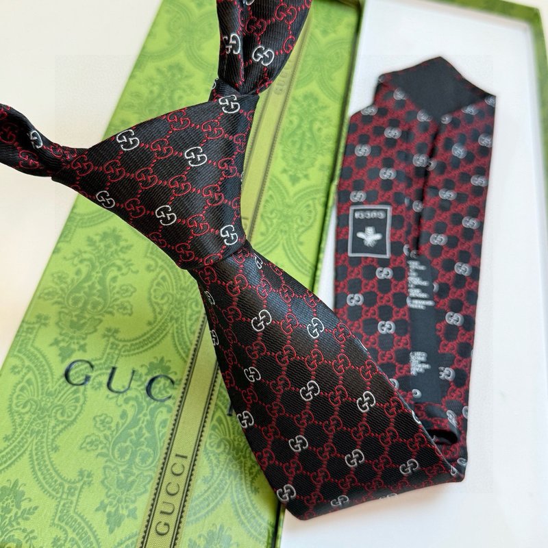 Gucci 자카드 실크 넥타이 001-264865