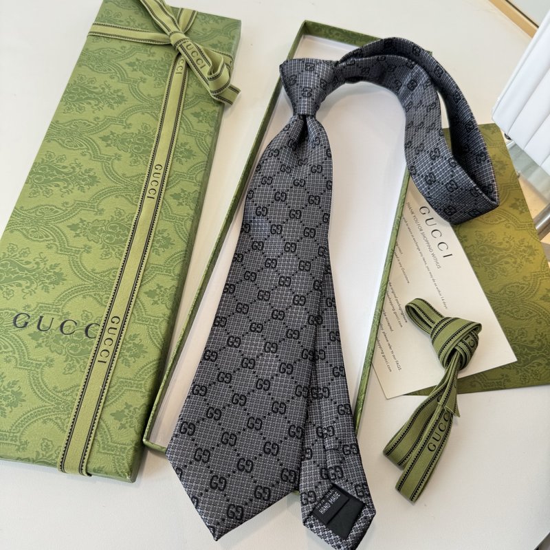 GUCCI GG 로고 프린트 넥타이 001-264872