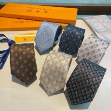 LV 다미에 자카드 실크 넥타이 001-265141