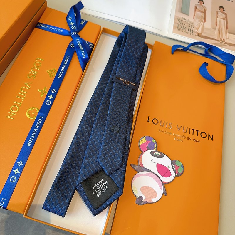 루이비통 피쉬넷 실크 넥타이 001-265177