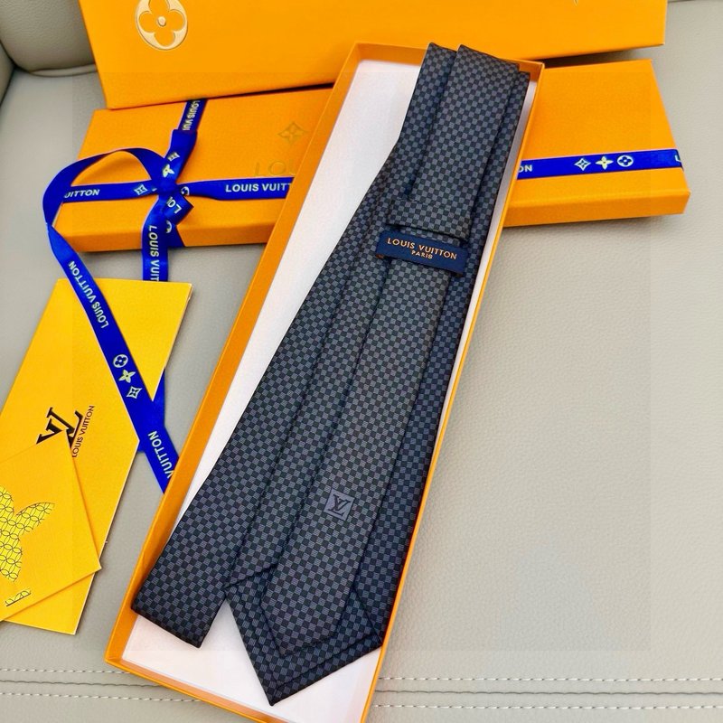 LV 체크 넥타이 001-265250