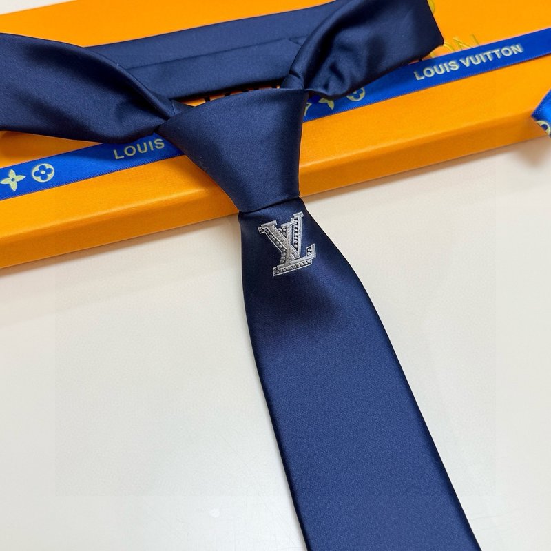 LV 모노그램 자카드 실크 넥타이 001-265293