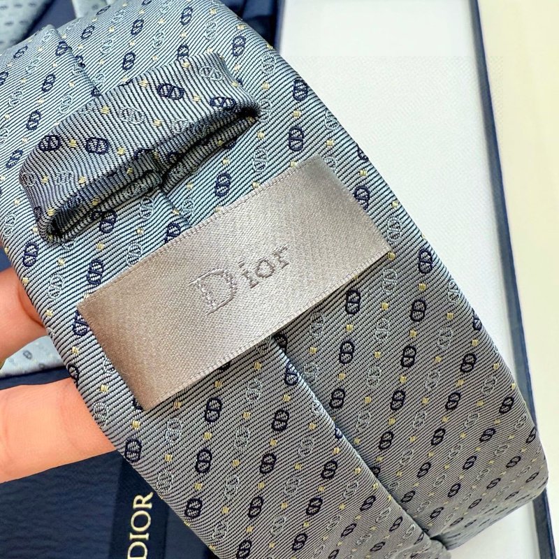 디올 남성 로고 자카드 넥타이 001-265352