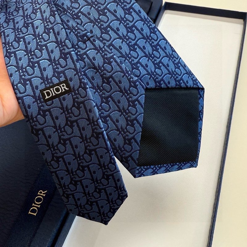 DIOR 남성 클래식 로고 자카드 넥타이 001-265442