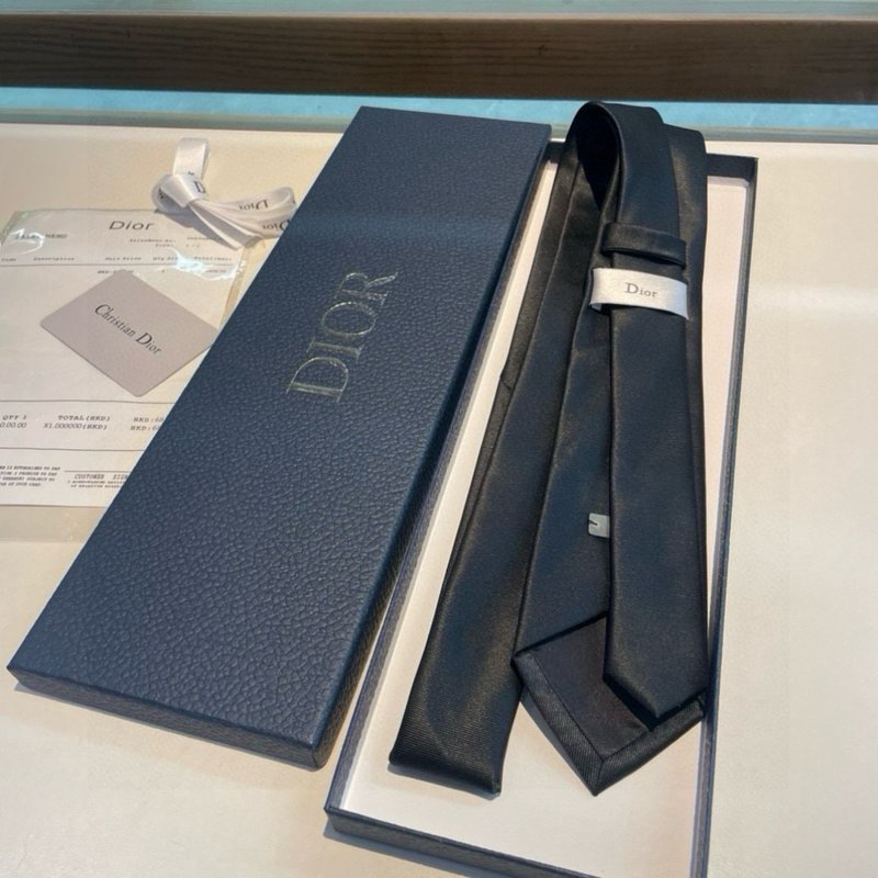 디올 남성 로고 자카드 넥타이 001-265508