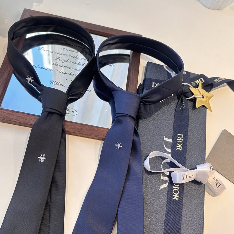 디올 남성 심플 로고 넥타이 001-265538