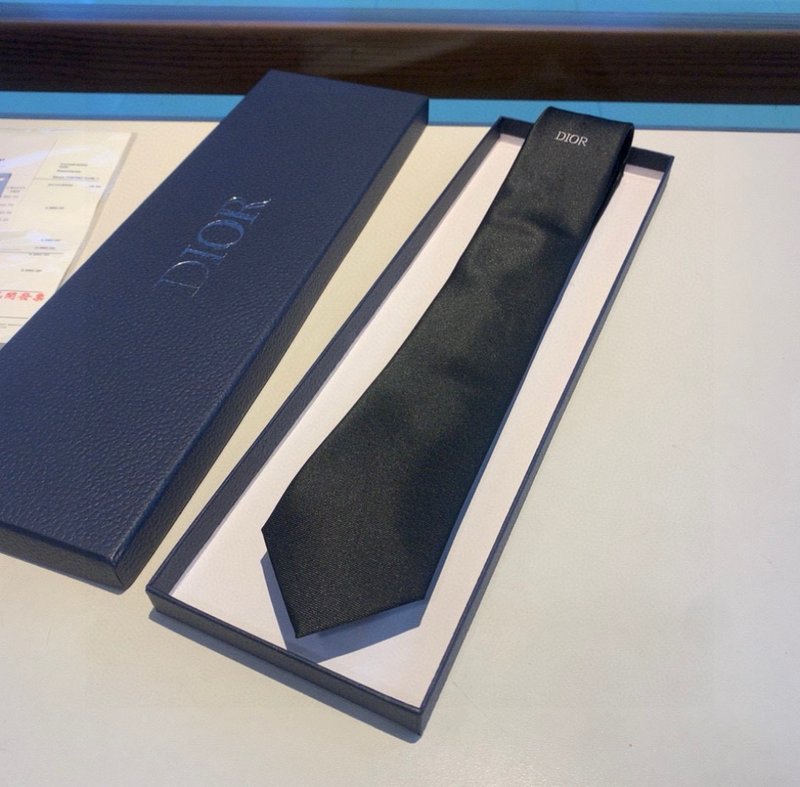 디올 남성 로고 자카드 넥타이 001-265541
