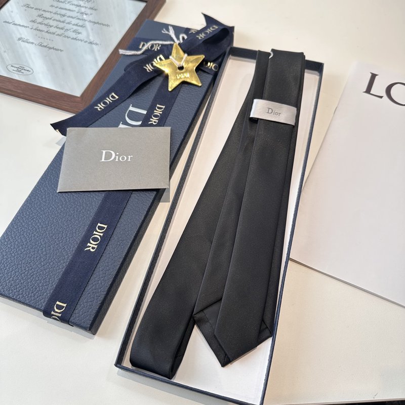 디올 남성 심플 로고 넥타이 001-265543
