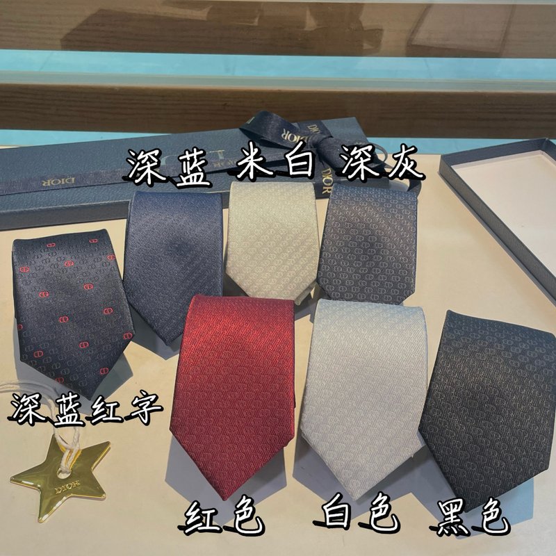 디올 남성용 D가 로고 넥타이 001-265565