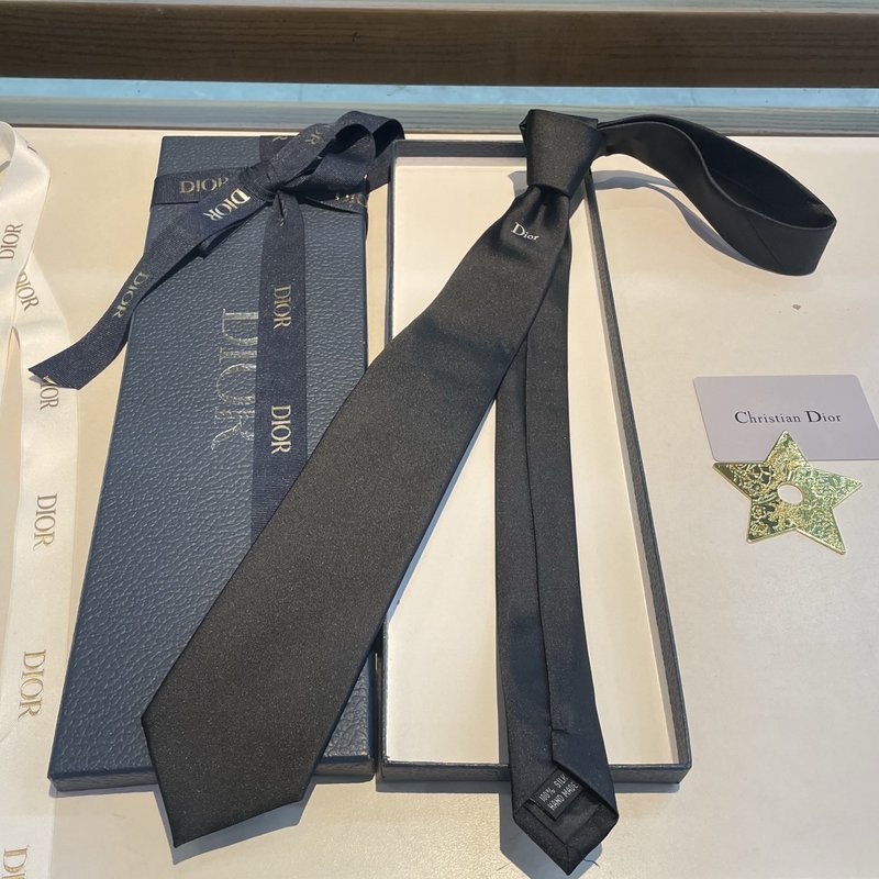 디올 남성 로고 자카드 넥타이 001-265566