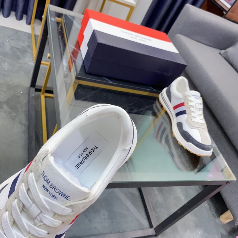톰브라운 클래식 레드화이트블루 스트라이프 스니커즈 001-265711