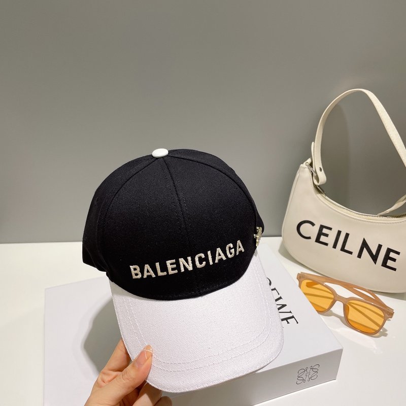 Balenci 컬러블록 야구모자 001-265872