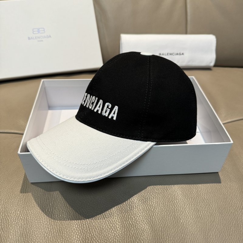 발렌시아가 신상 블랙화이트 야구모자 001-265918