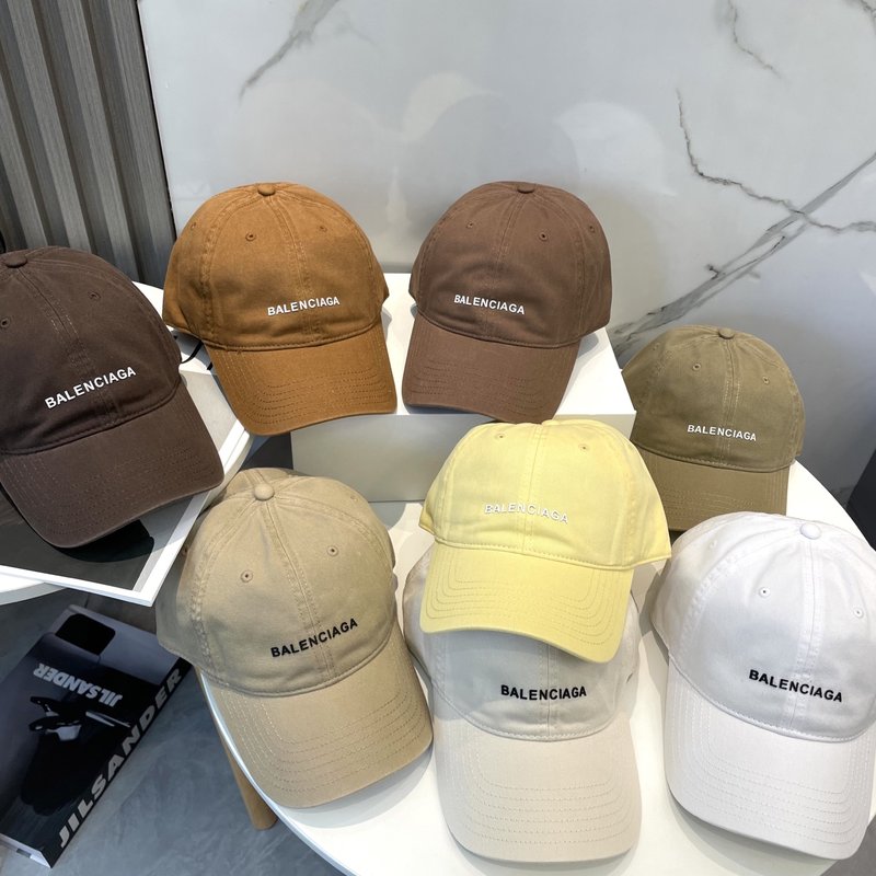 발렌시아가 신상 워싱 코튼 볼캡 001-265946