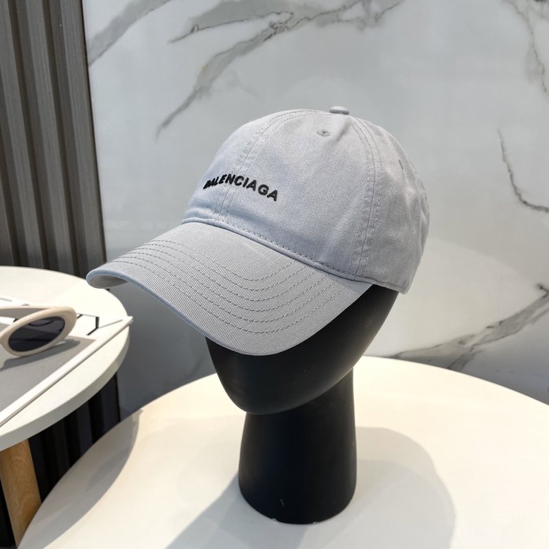 발렌시아가 워시드 코튼 볼캡 001-265951