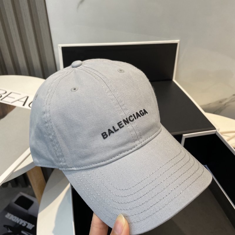 발렌시아가 워시드 코튼 볼캡 001-265951