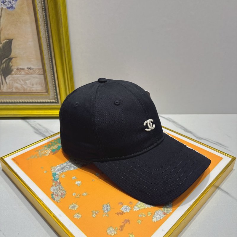 샤넬 코튼 야구 모자 001-266011