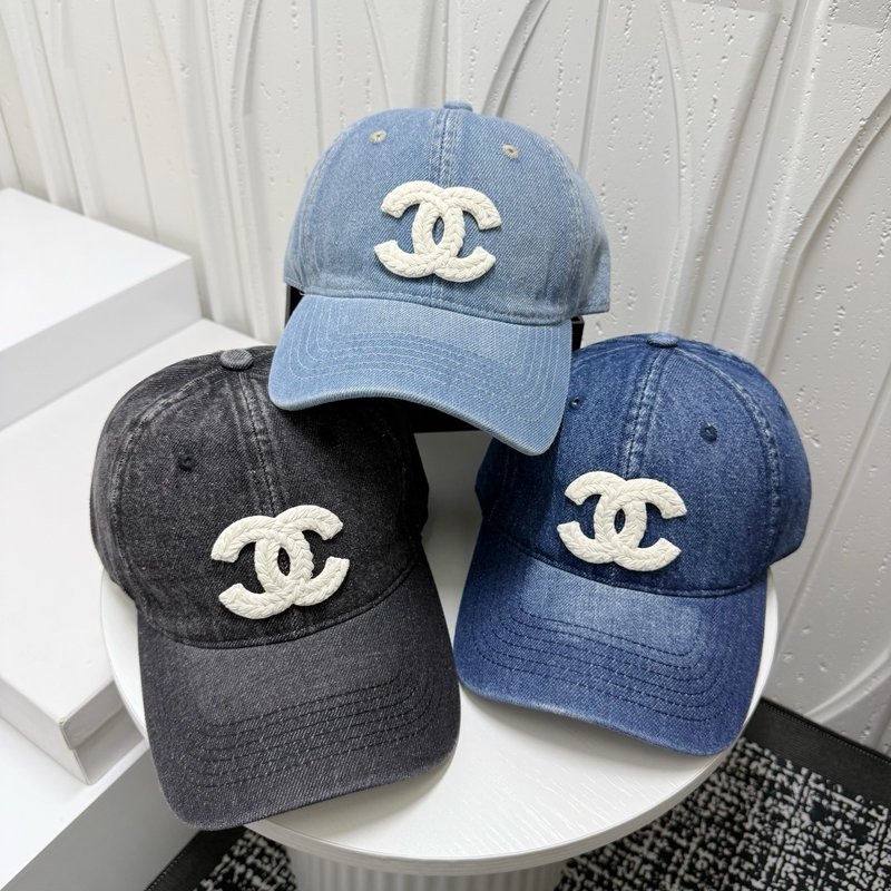 샤넬 데님 샤넬풍 야구모자 001-266040