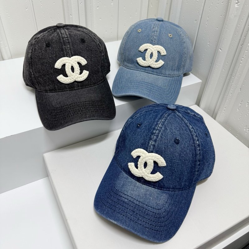 샤넬 데님 샤넬풍 야구모자 001-266040