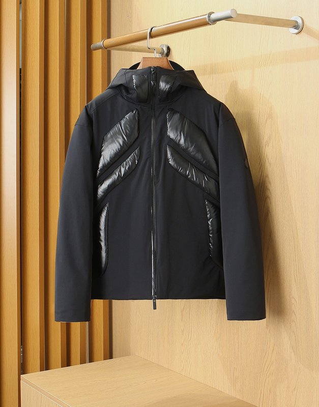 Monc1er 스키 후드 다운 자켓 001-266106
