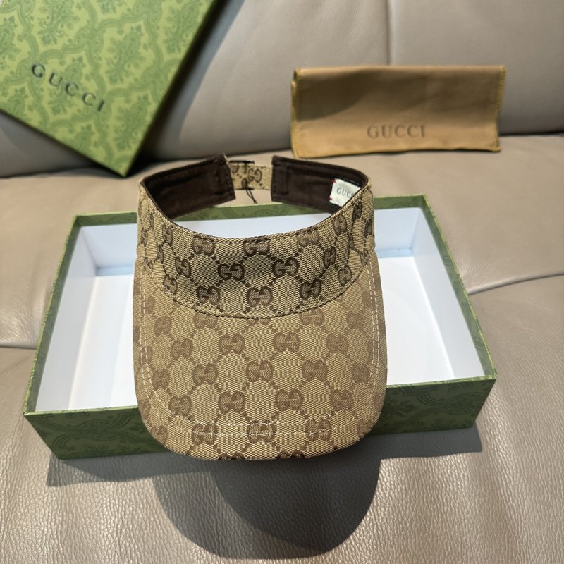 Gucci 와이드 리본 바이저 001-266174