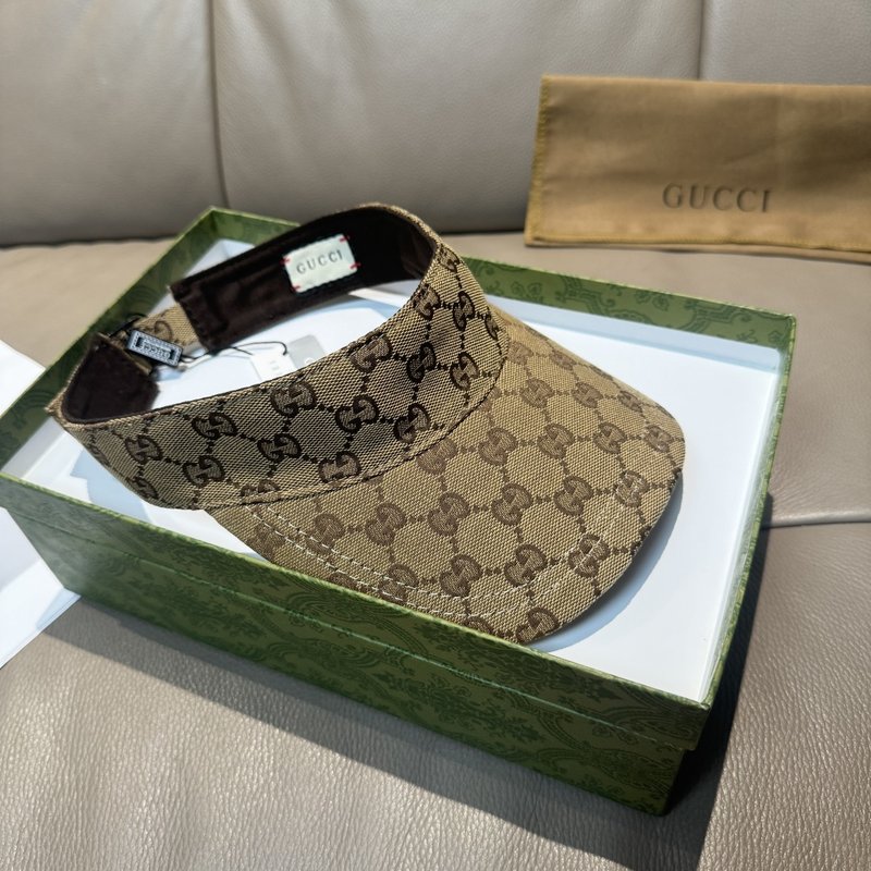 Gucci 와이드 리본 바이저 001-266174