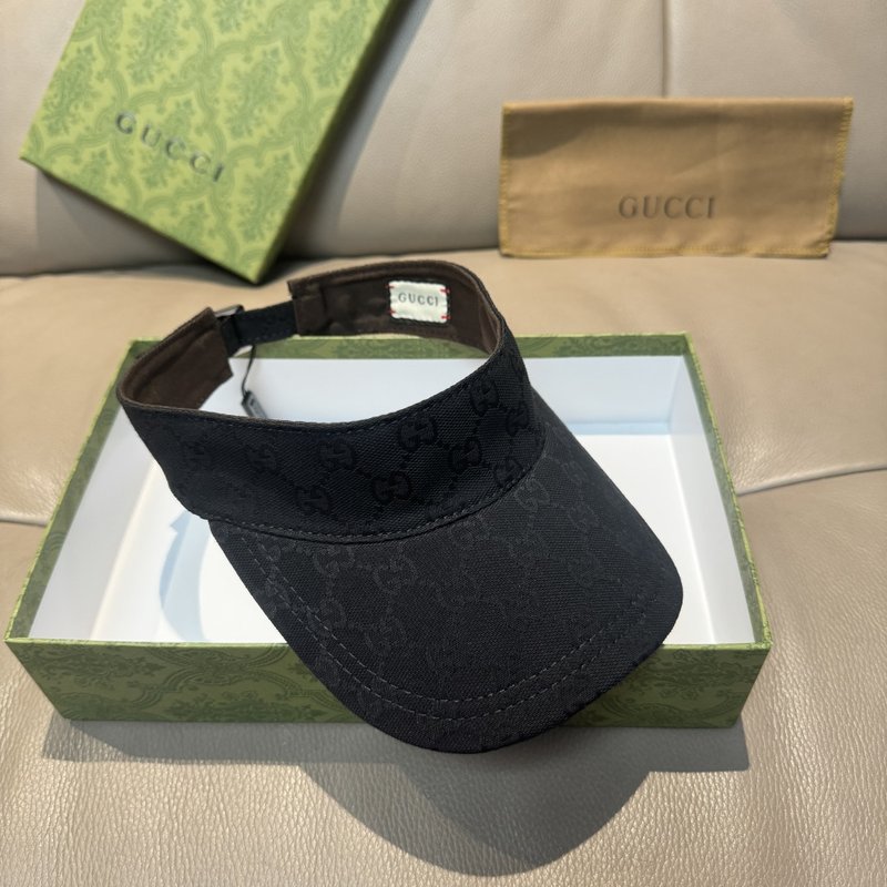 Gucci 와이드 테이프 선바이저 001-266176