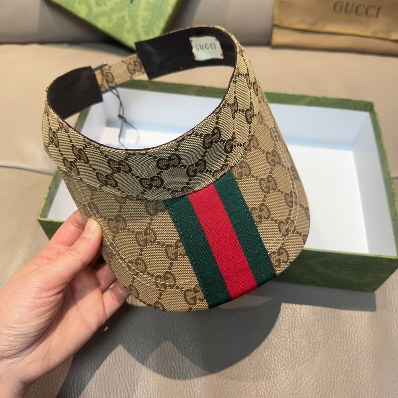 Gucci 와이드 리본 바이저 001-266177