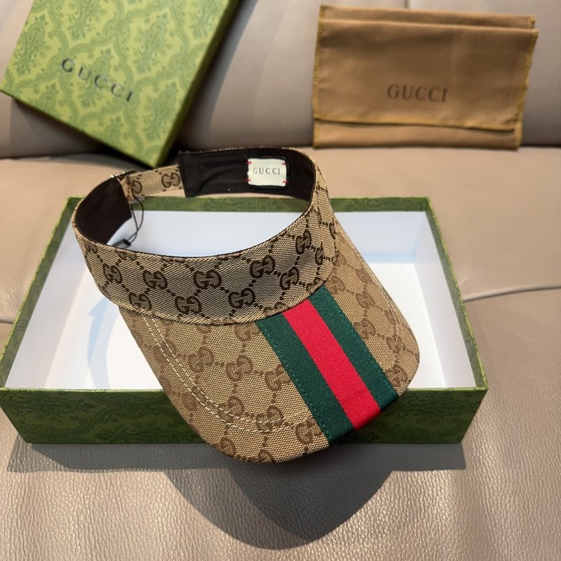 Gucci 와이드 리본 바이저 001-266177