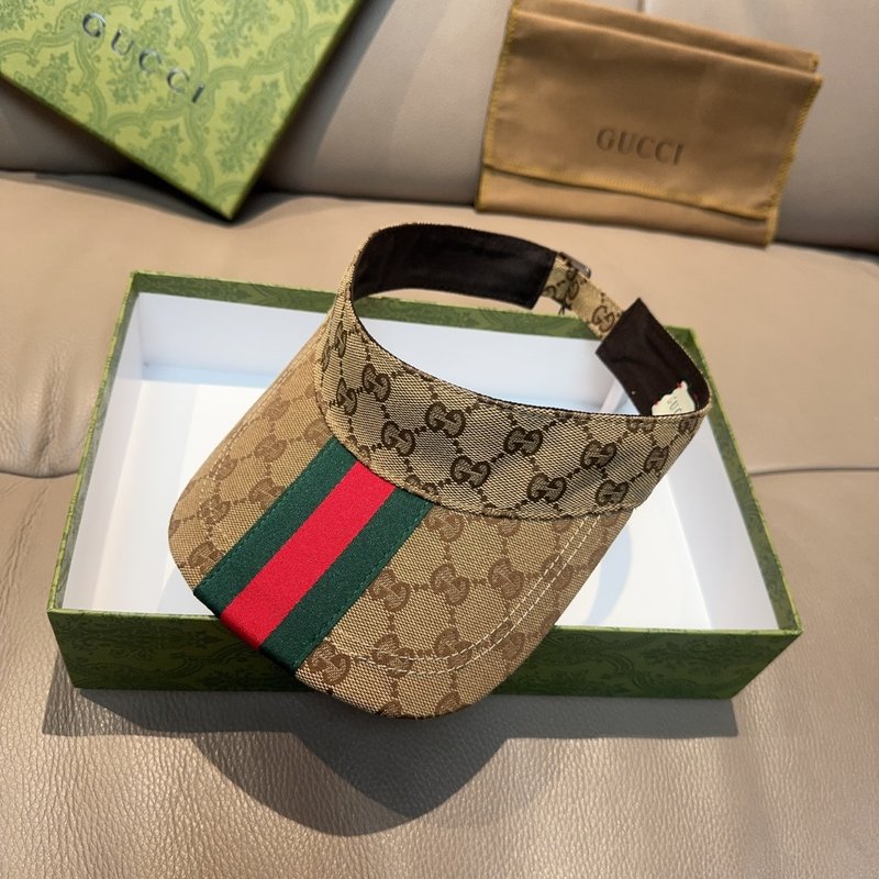 Gucci 와이드 리본 바이저 001-266177