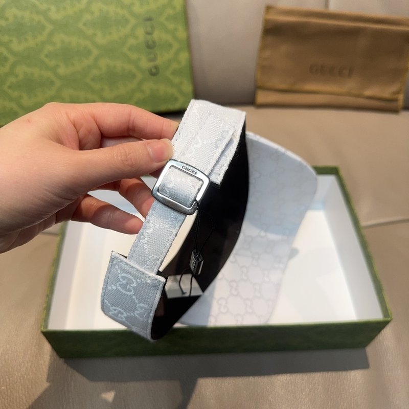 Gucci 와이드 테이프 선캡 001-266181