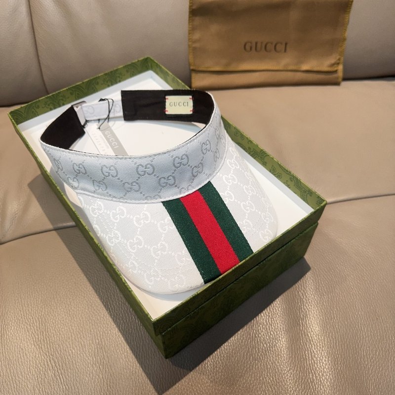 Gucci 와이드 테이프 선캡 001-266181