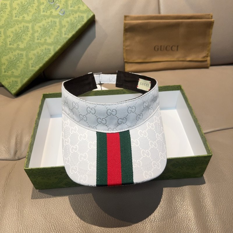 Gucci 와이드 테이프 선캡 001-266181