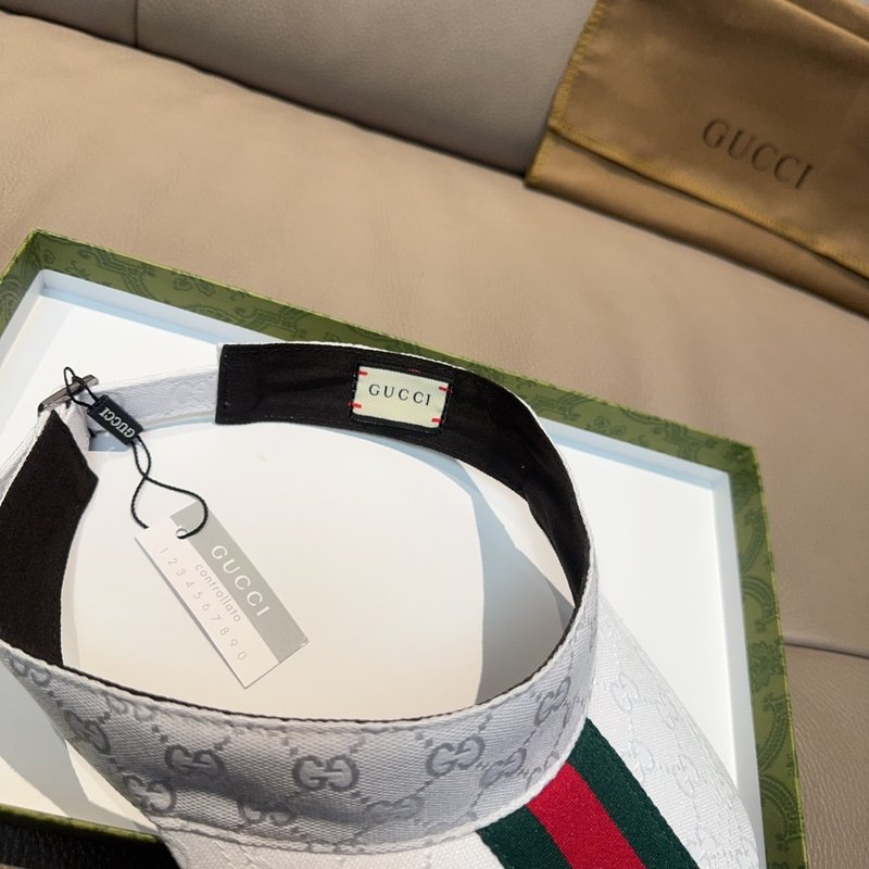 Gucci 와이드 테이프 선캡 001-266181