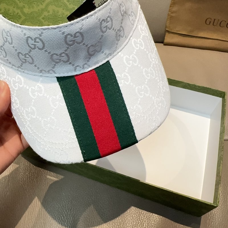 Gucci 와이드 테이프 선캡 001-266181