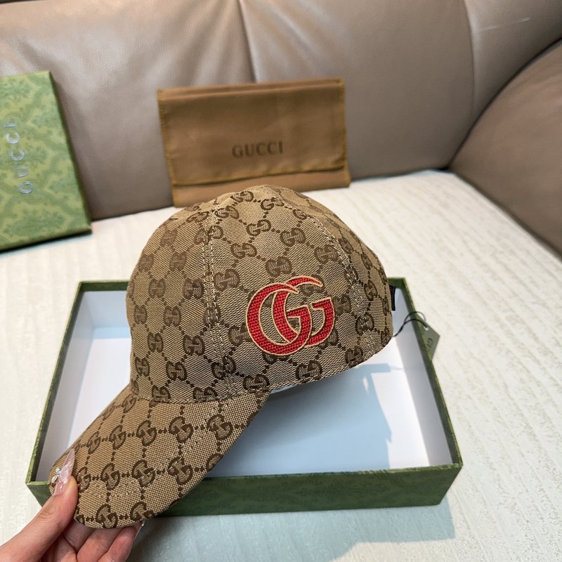 Gucci 자수 야구 모자 패션 매치 001-266231
