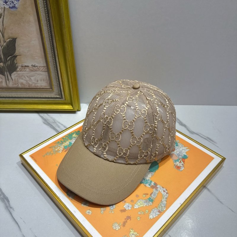 GUCCI 레이스 자수 야구 모자 001-266262