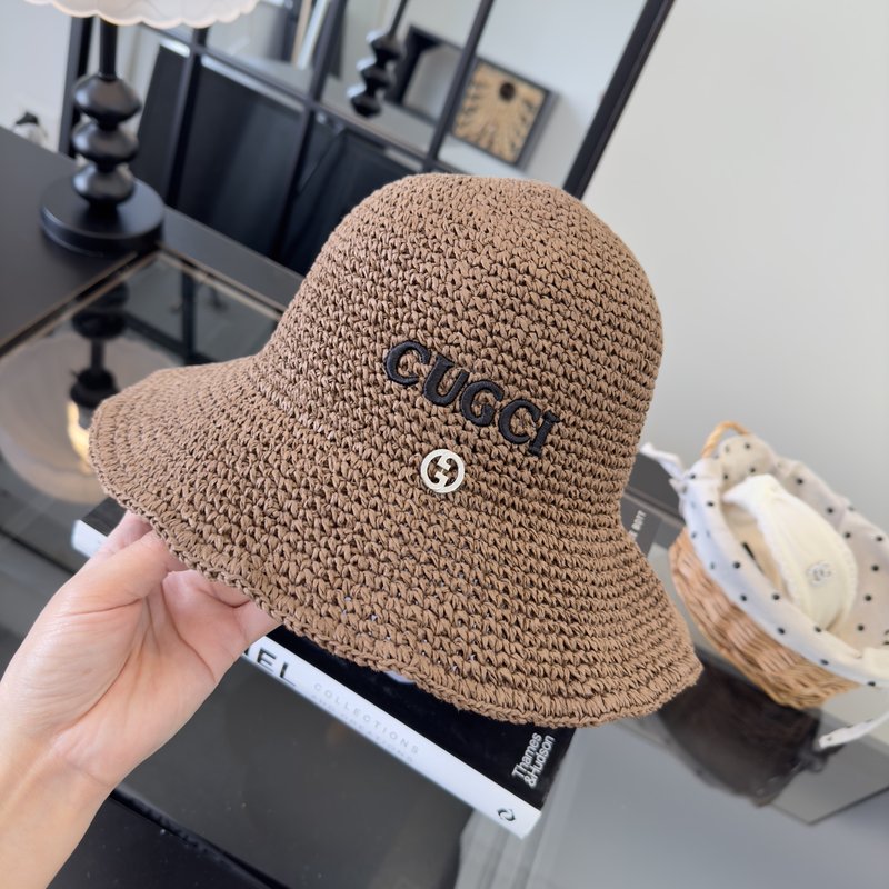 Gucci 여름 접이식 밀짚모자 001-266270