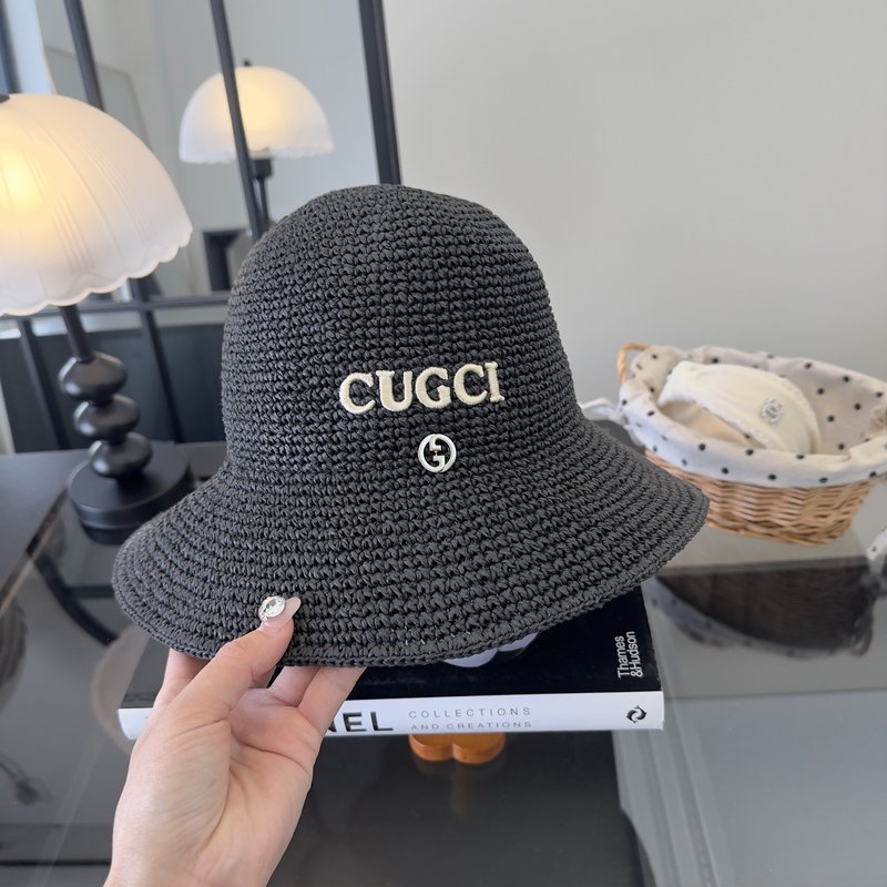 Gucci 여름용 접이식 밀짚모자 001-266271