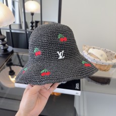 LV 신상 접이식 밀짚모자 001-266304