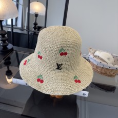 루이비통 신상 여름용 접이식 밀짚모자 001-266306