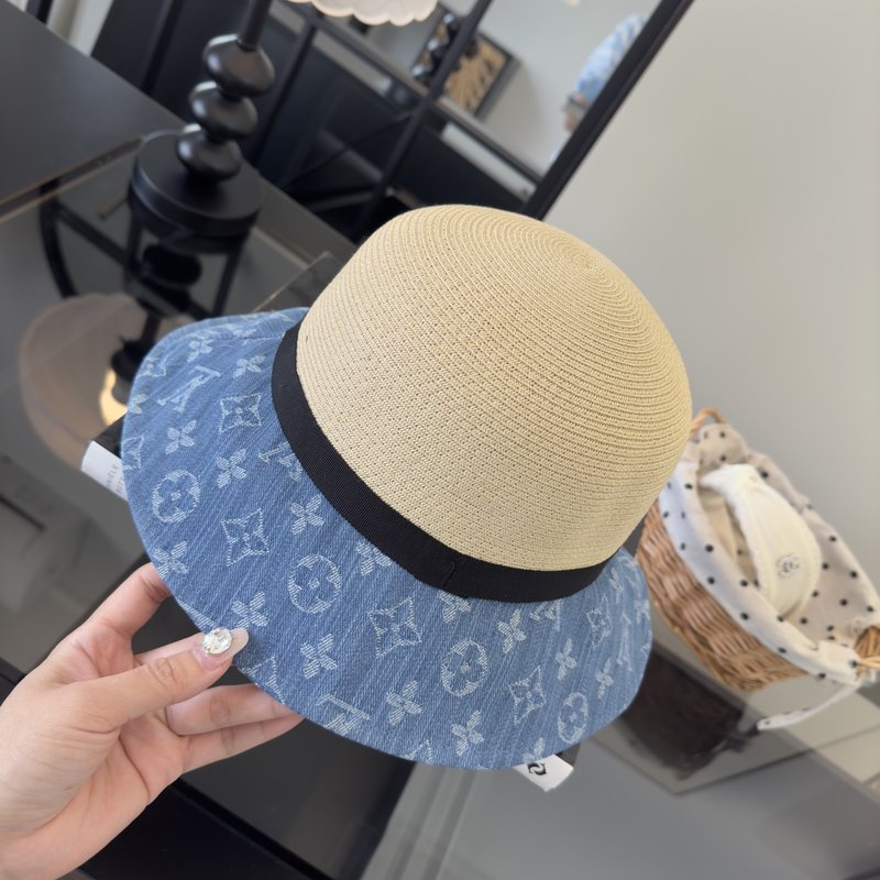 LV 라피아 모노그램 모자 001-266308